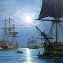 A Rare Peace - Portsmouth Harbour - 1802 by Paul Garnett