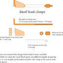 small hook clamps.