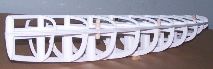 Szkielet mojego jactu " Pelikan "