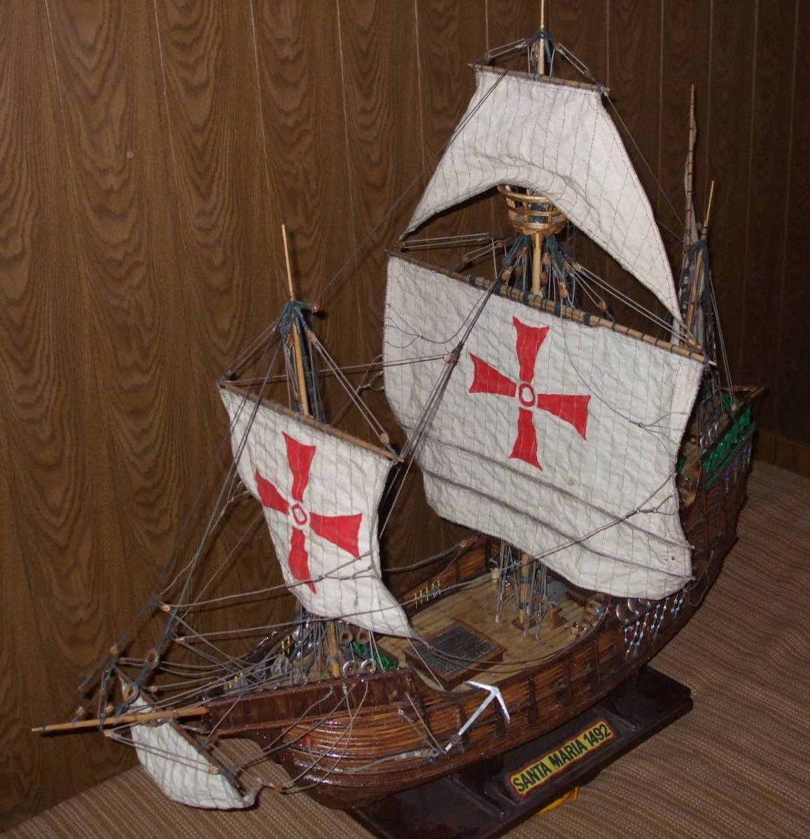santa maria gotowy takielunek i ożaglowanie.jpg