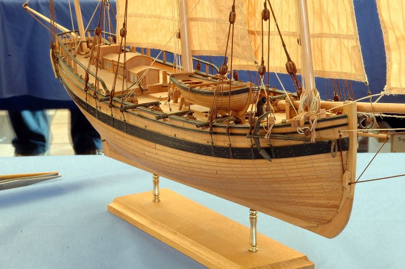 Model wykonany na podstawie planów ANCRE