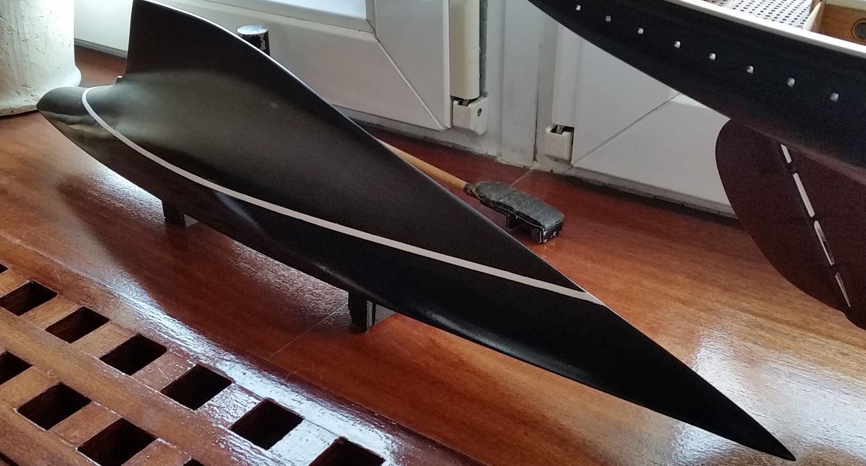 Shamrock V - długość modelu 50 cm.
