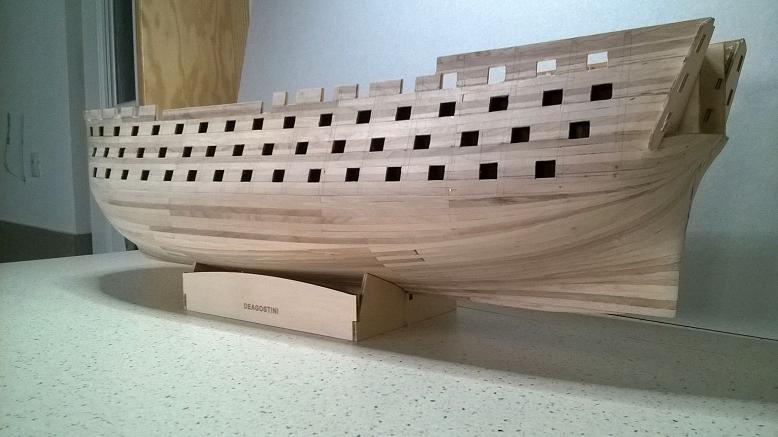 77.jpg (45.14 KiB) Przejrzano 13020 razy Pierwsza warstwa poszycia gotowa